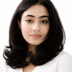 Confident South Asian woman portrait