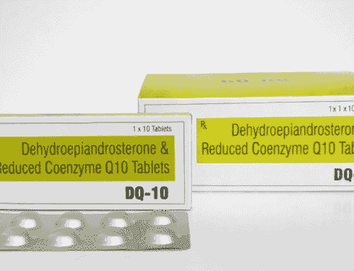 DQ-10 Tablet for Fertility How DHEA 75 mg  Reduced CoQ10 (Ubiquinol) Supports Male and Female Infertility