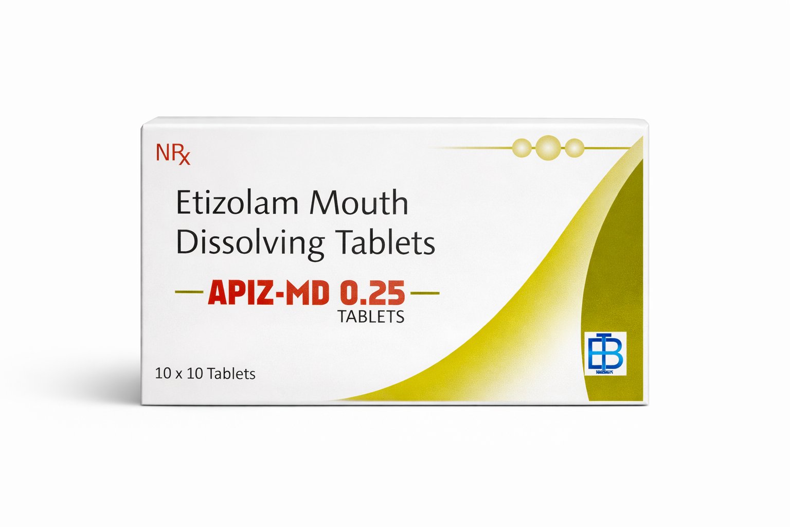 APIZ-MD 0.25 Etizolam MDT