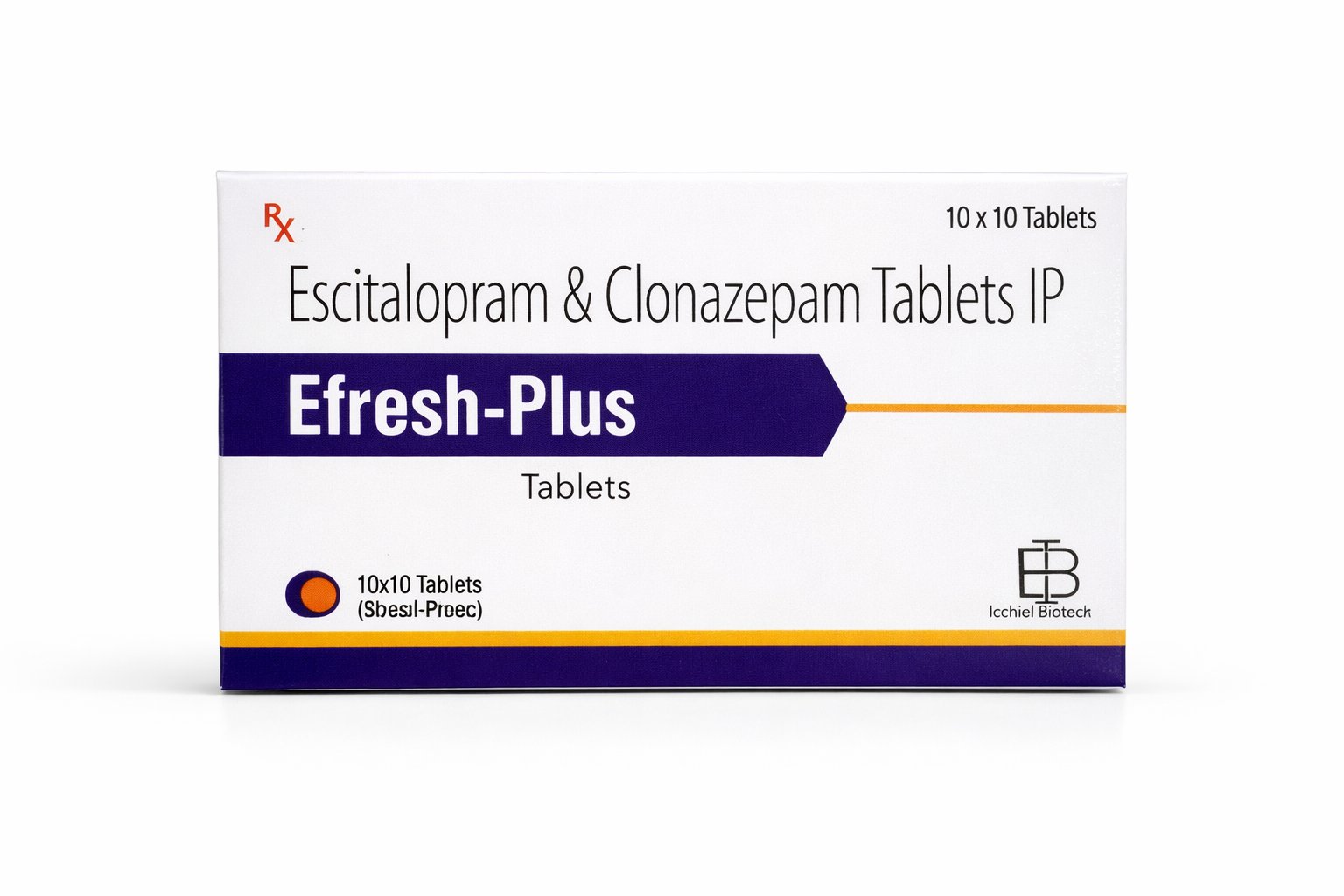 E-FRESH PLUS Escitalopram Clonazepam