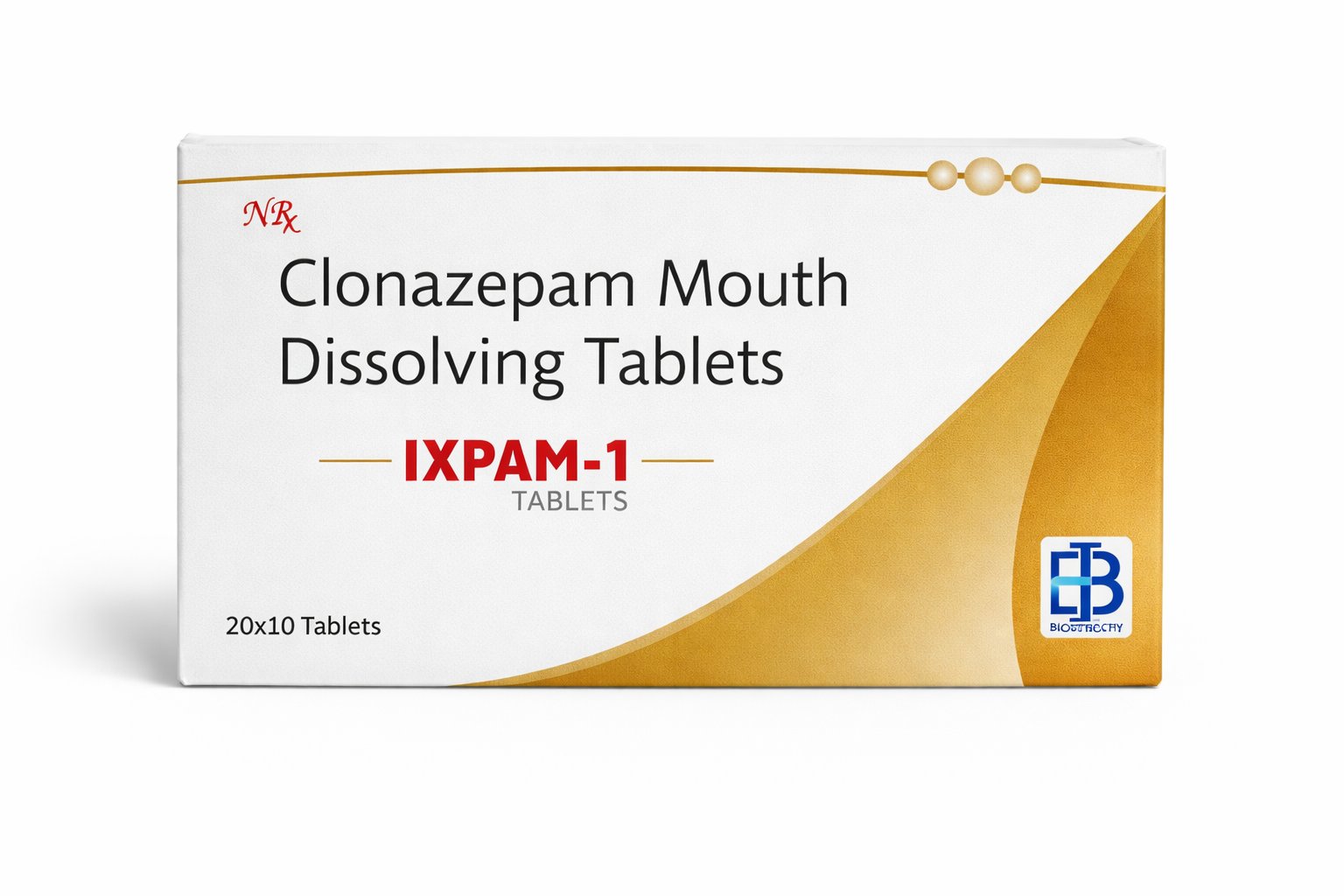IXPAM-1 Clonazepam 1mg