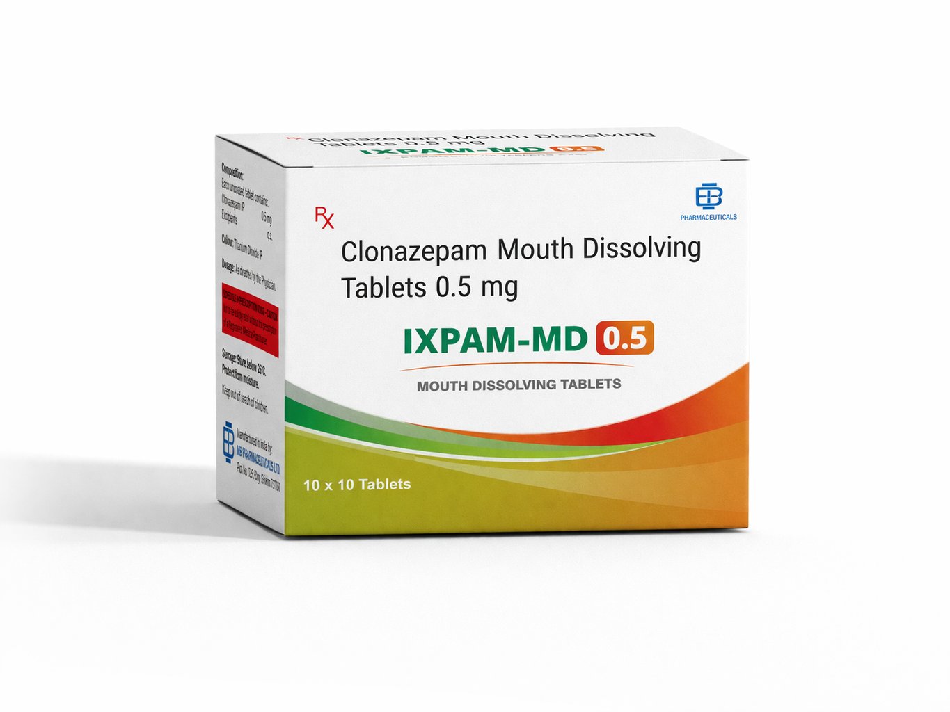 IXPAM-MD-0.5 Clonazepam MDT