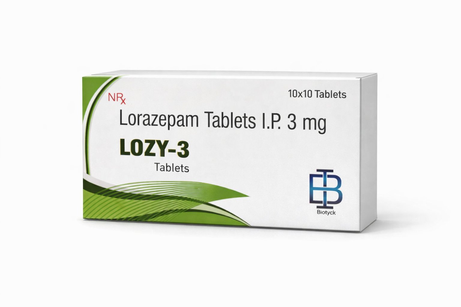 LOZY-3 Lorazepam 3mg