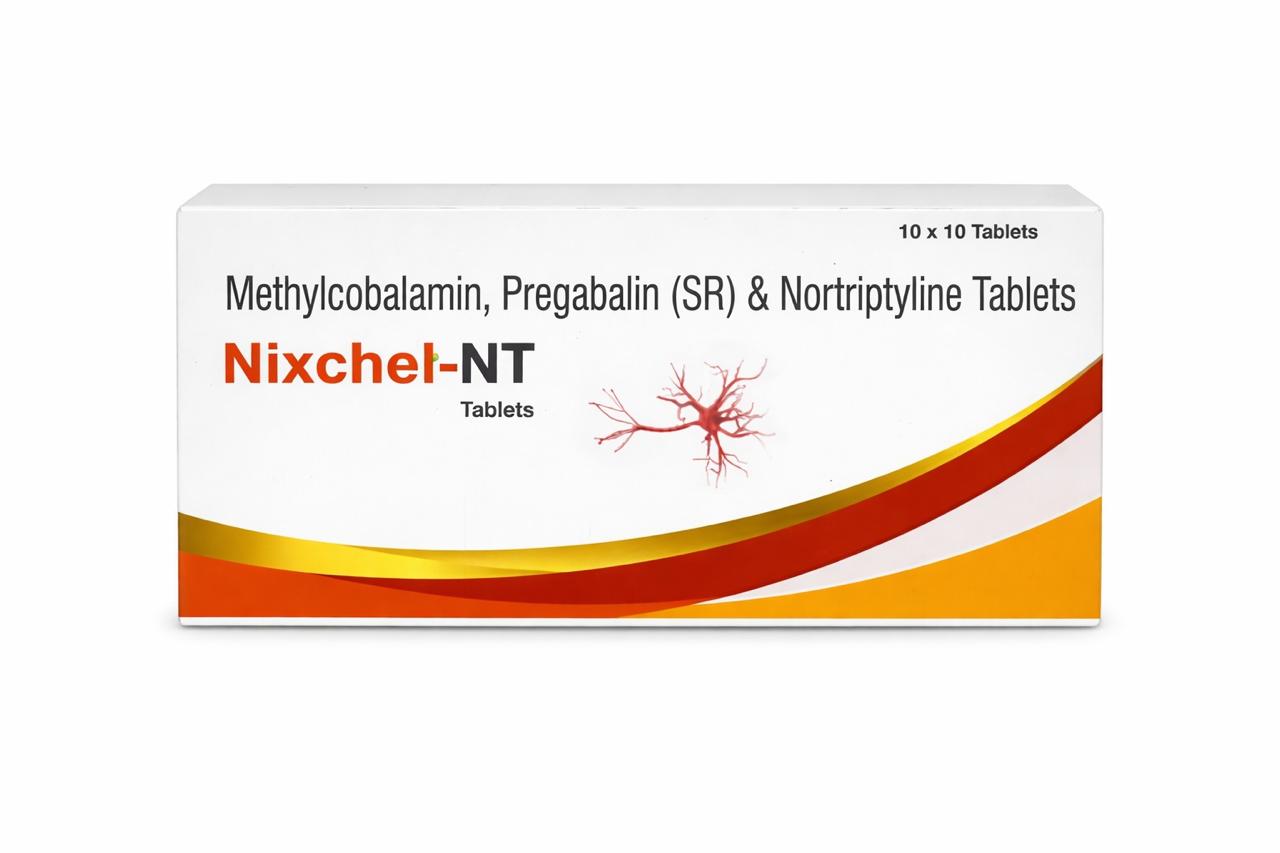 NIXCHEL-NT Pregabalin Methylcobalamin Nortriptyline