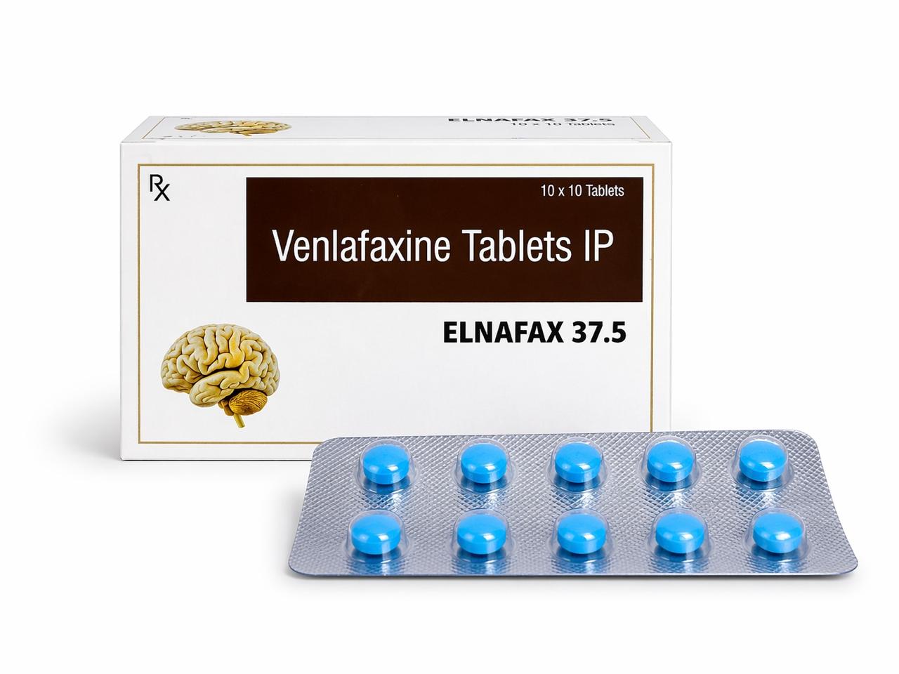 ELNAFAX 37.5 Venlafaxine 37.5mg